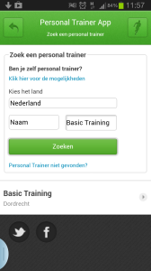 personal trainer app bootcamp gorinchem
